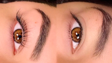 Lash lift & tint